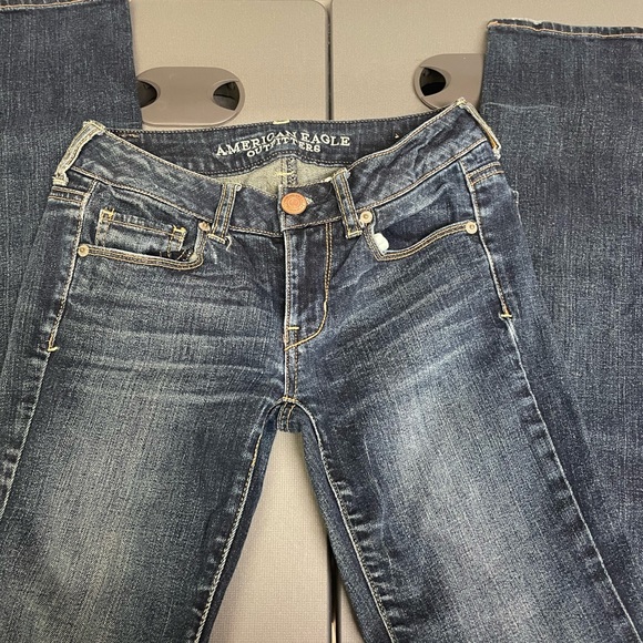 American Eagle Outfitters skinny stretch 00 long jeans like new - Picture 3 of 5